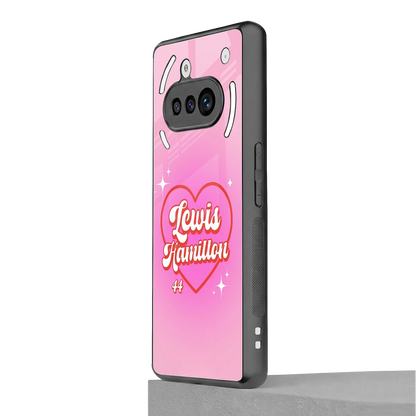 Lewis Hamilton nothing phone 3a mobile cover | shockproof glass phone case