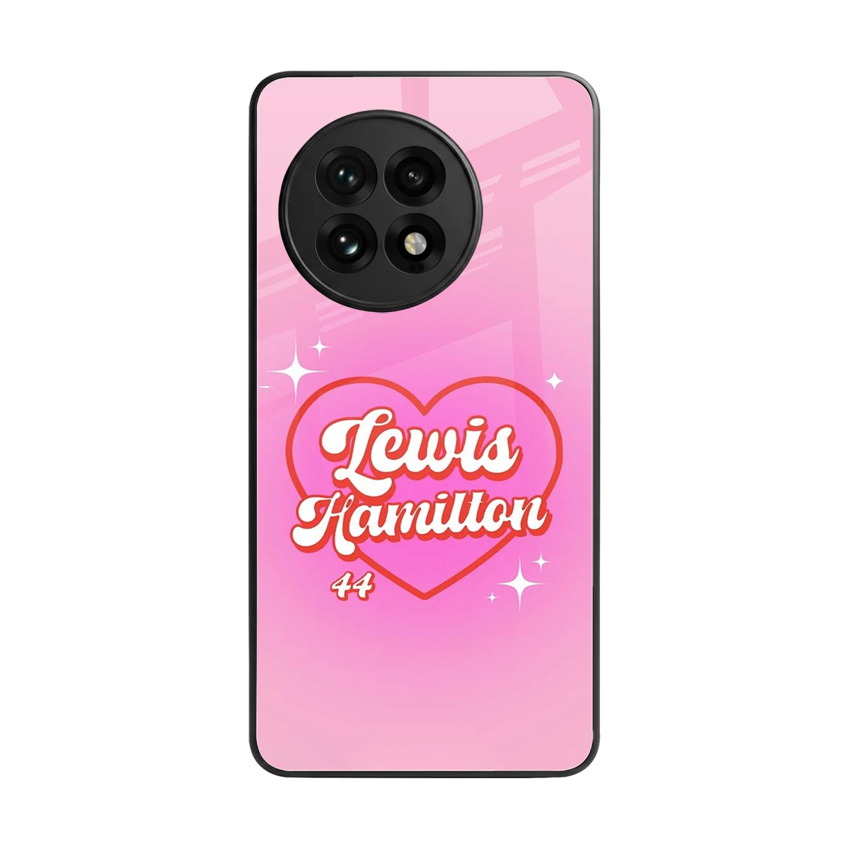 Lewis Hamilton back phone cover | glass case for oneplus 13r