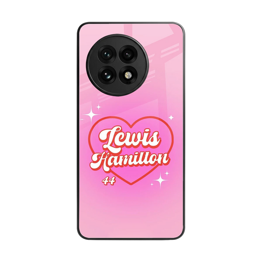 Lewis Hamilton back phone cover | glass case for oneplus 13r