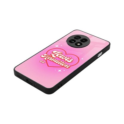Lewis Hamilton stylish phone case for oneplus 13r | glossy glass and slim fit