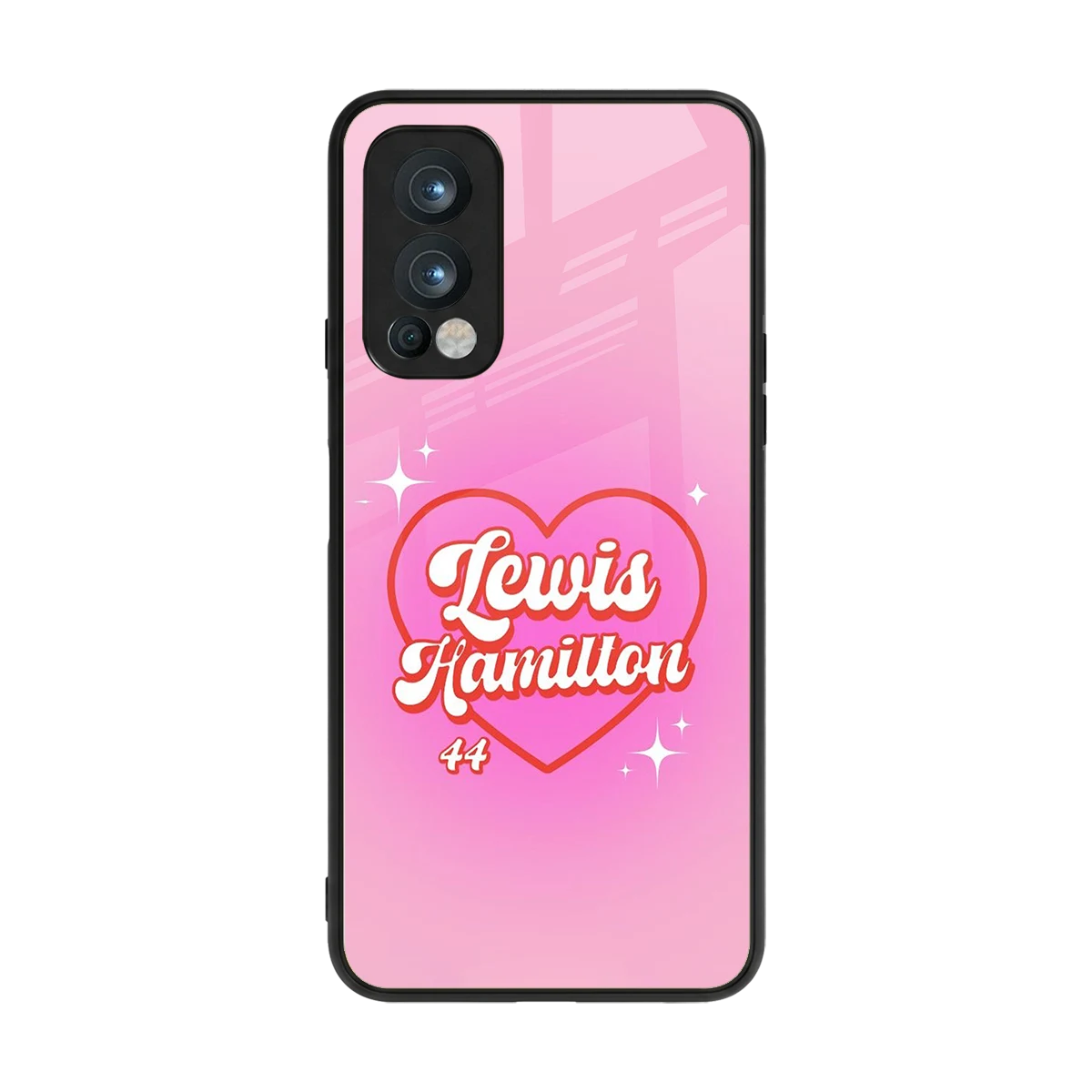 Lewis Hamilton back phone cover | glass case for oneplus nord 2