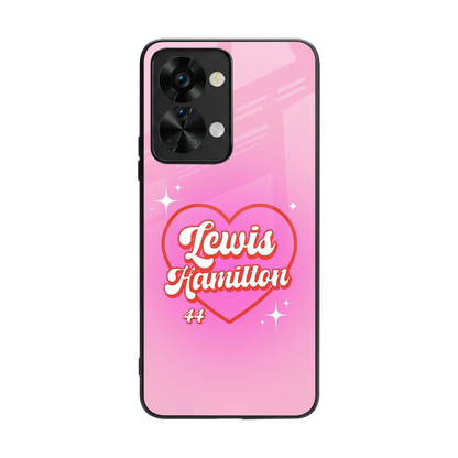 Lewis Hamilton back phone cover | glass case for oneplus nord 2t