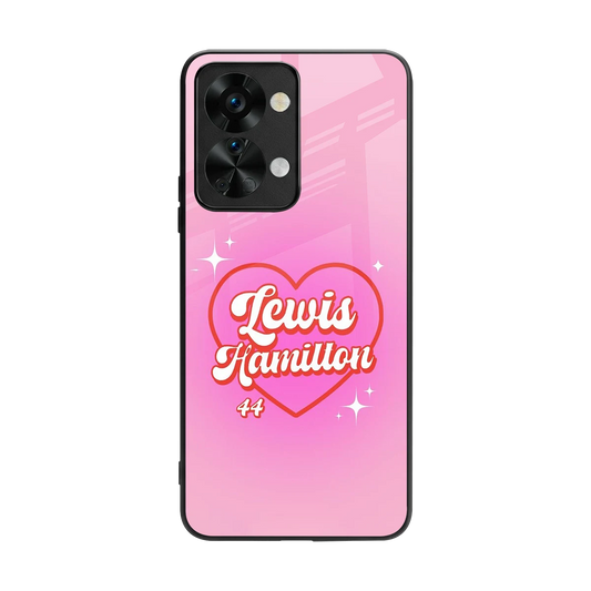 Lewis Hamilton back phone cover | glass case for oneplus nord 2t