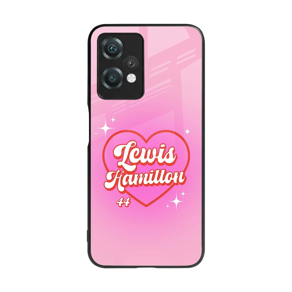 Lewis Hamilton back phone cover | glass case for oneplus nord ce 2 lite