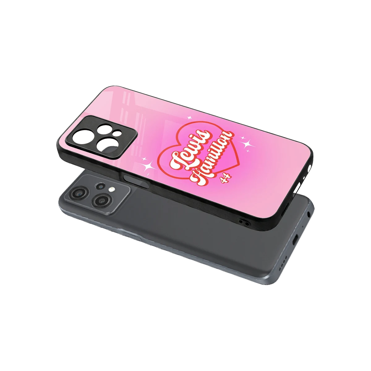 Lewis Hamilton sleek oneplus nord ce 2 lite cover with tempered glass back and TPU edges