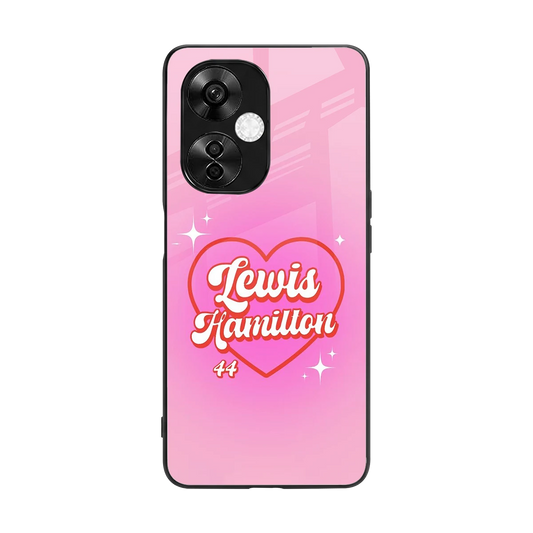 Lewis Hamilton back phone cover | glass case for oneplus nord ce 3 lite
