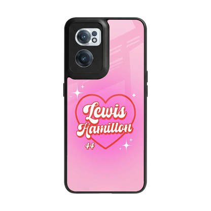 Lewis Hamilton back phone cover | glass case for oneplus nord ce 2
