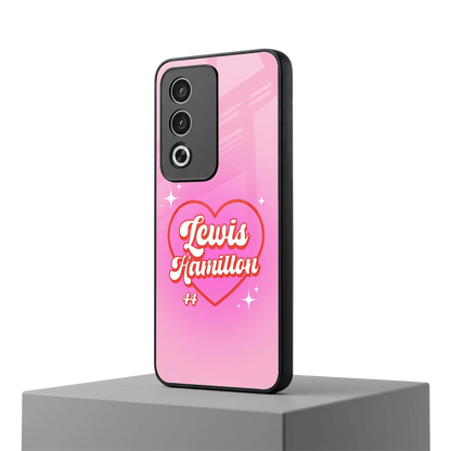 Lewis Hamilton oppo a3 pro mobile cover | shockproof glass phone case