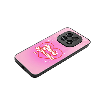 Lewis Hamilton stylish phone case for oppo f29 5g | glossy glass and slim fit