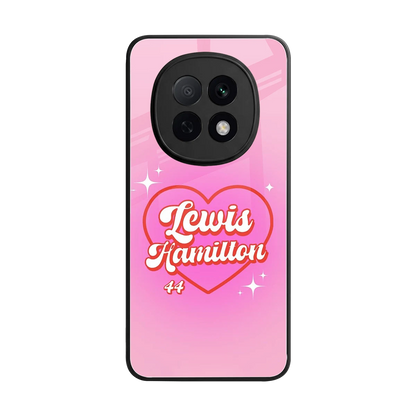 Lewis Hamilton back phone cover | glass case for oppo f29 pro 5g