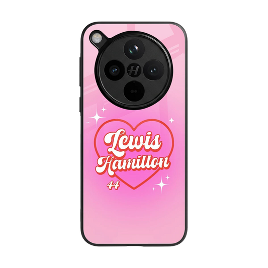 Lewis Hamilton back phone cover | glass case for oppo find x8