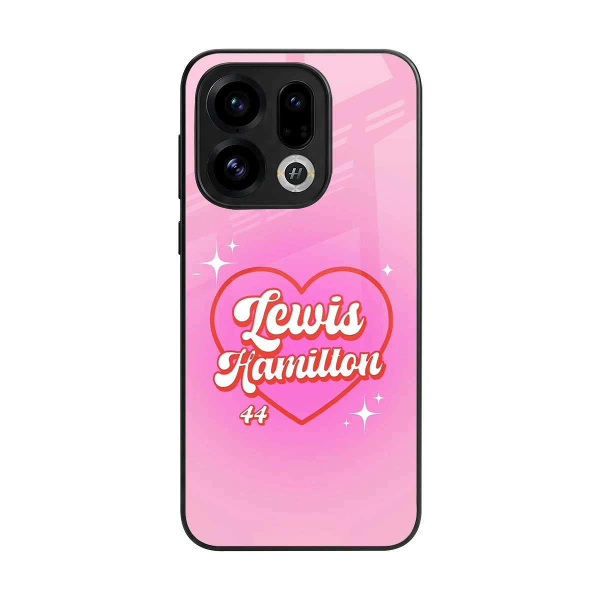 Lewis Hamilton back phone cover | glass case for oppo find x9