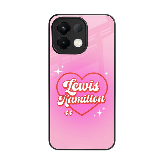 Lewis Hamilton back phone cover | glass case for oppo k13 5g