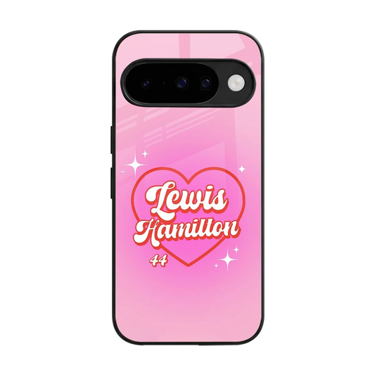 Lewis Hamilton back phone cover | glass case for google pixel 10