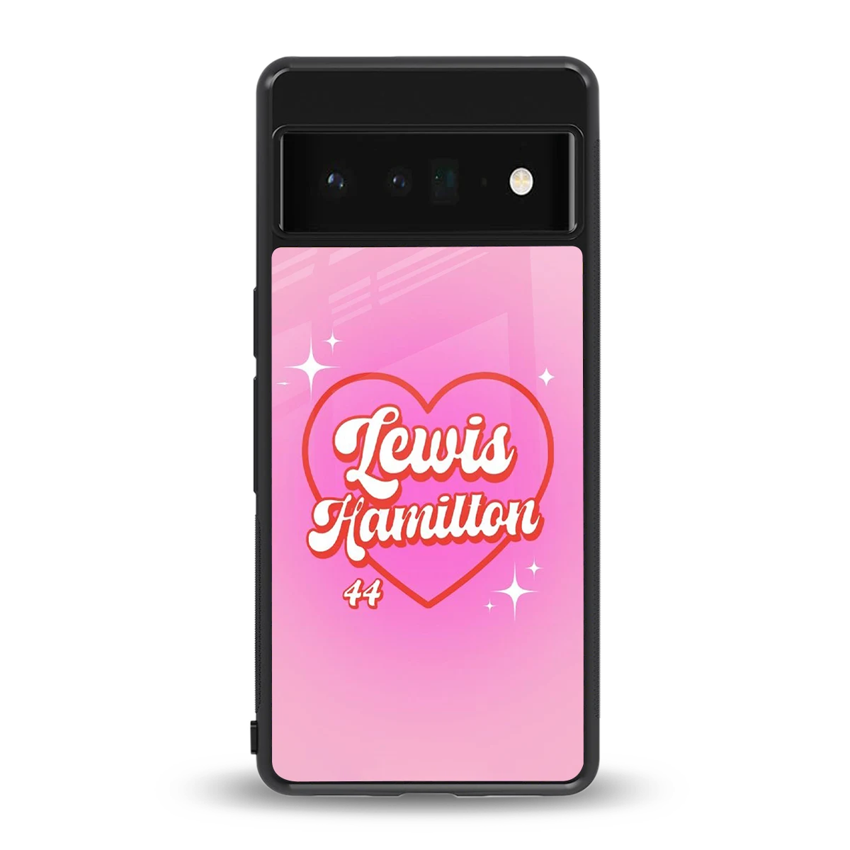 Lewis Hamilton back phone cover | glass case for google pixel 6 pro