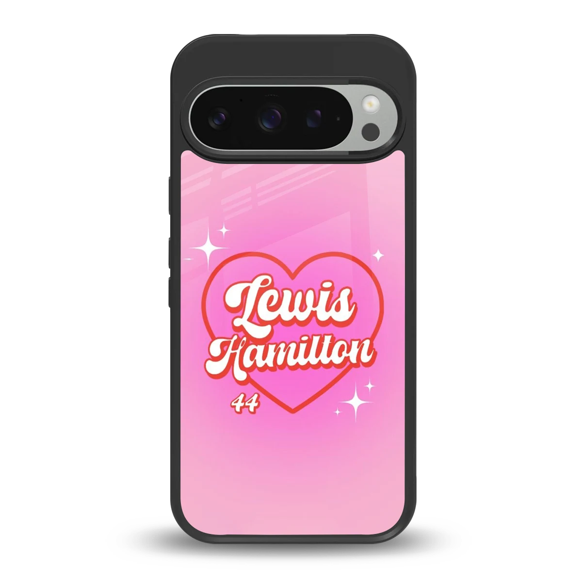 Lewis Hamilton back phone cover | glass case for google pixel 9 pro xl