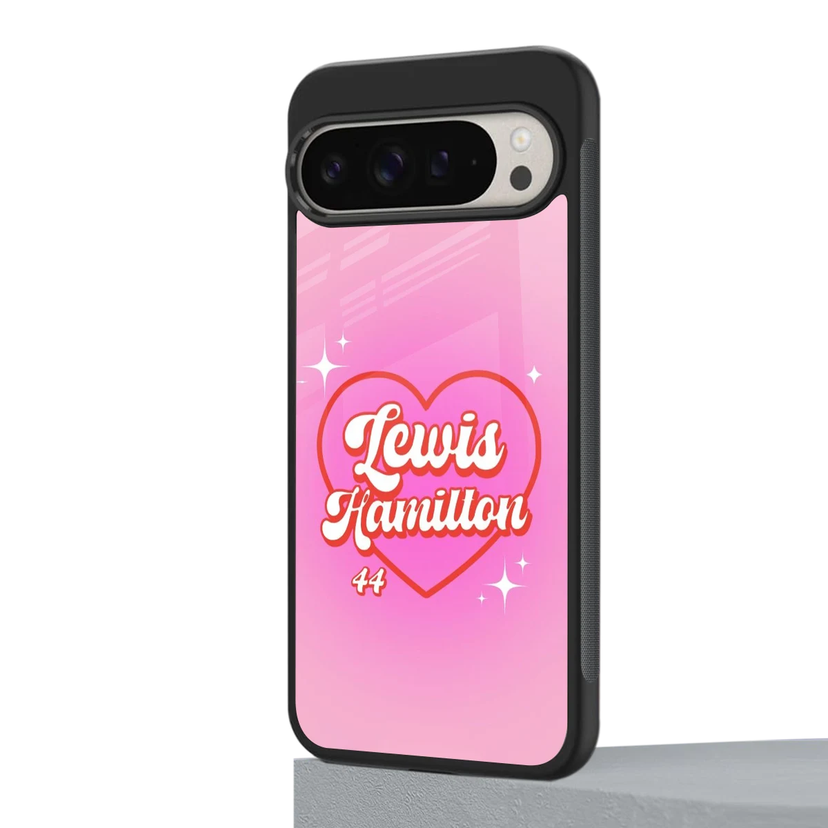 Lewis Hamilton google pixel 9 pro xl mobile cover | shockproof glass phone case