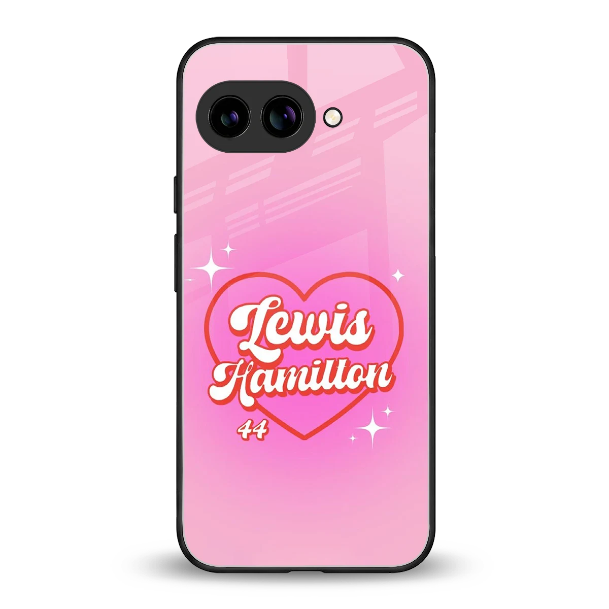 Lewis Hamilton back phone cover | glass case for google pixel 10a