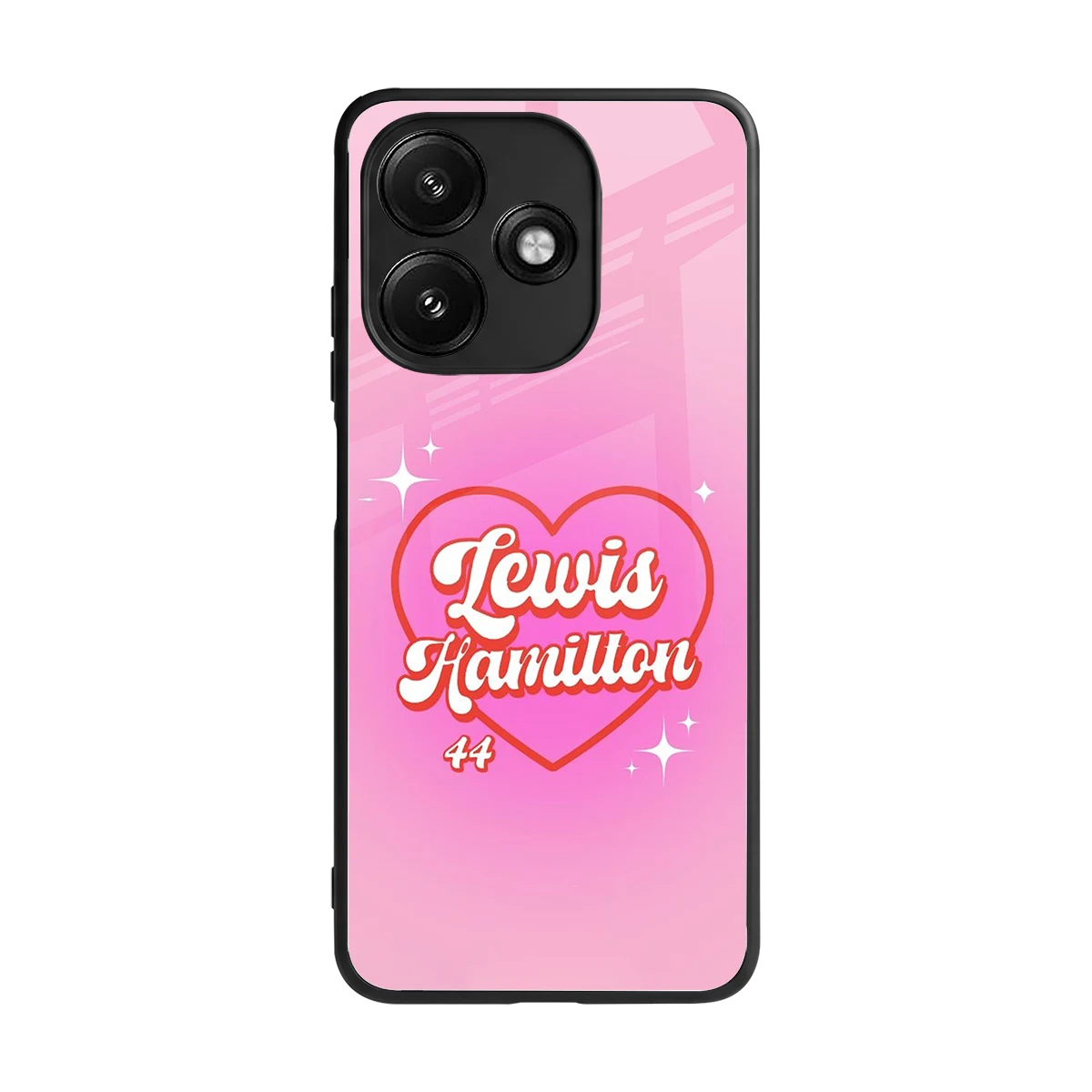 Lewis Hamilton back phone cover | glass case for redmi 12 5g