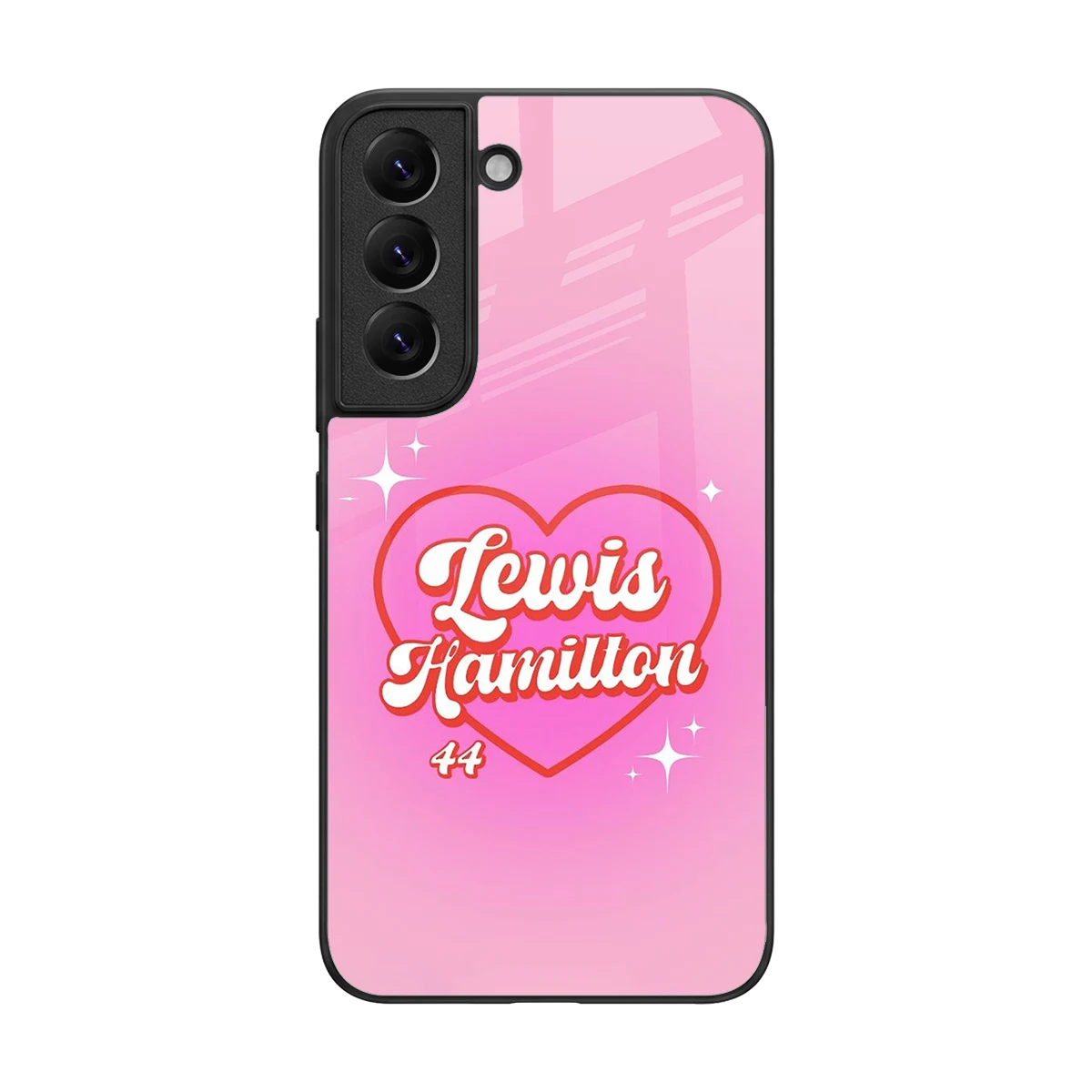 Lewis Hamilton back phone cover | glass case for samsung galaxy s22