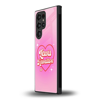 Lewis Hamilton samsung galaxy s23 ultra mobile cover | shockproof glass phone case