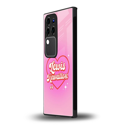 Lewis Hamiltonvivo v30 pro mobile cover | shockproof glass phone case