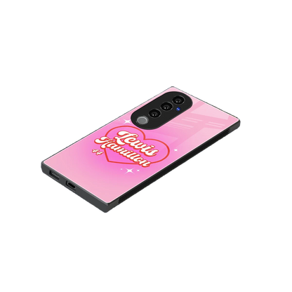 Lewis Hamilton stylish phone case for vivo v40 pro | glossy glass and slim fit