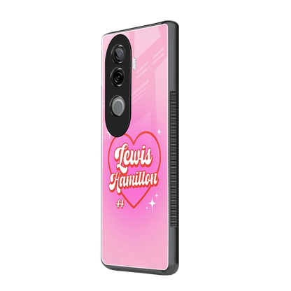Lewis Hamilton vivo v40e mobile cover | shockproof glass phone case