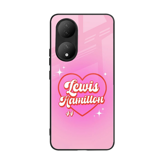 Lewis Hamilton back phone cover | glass case for Vivo-y100