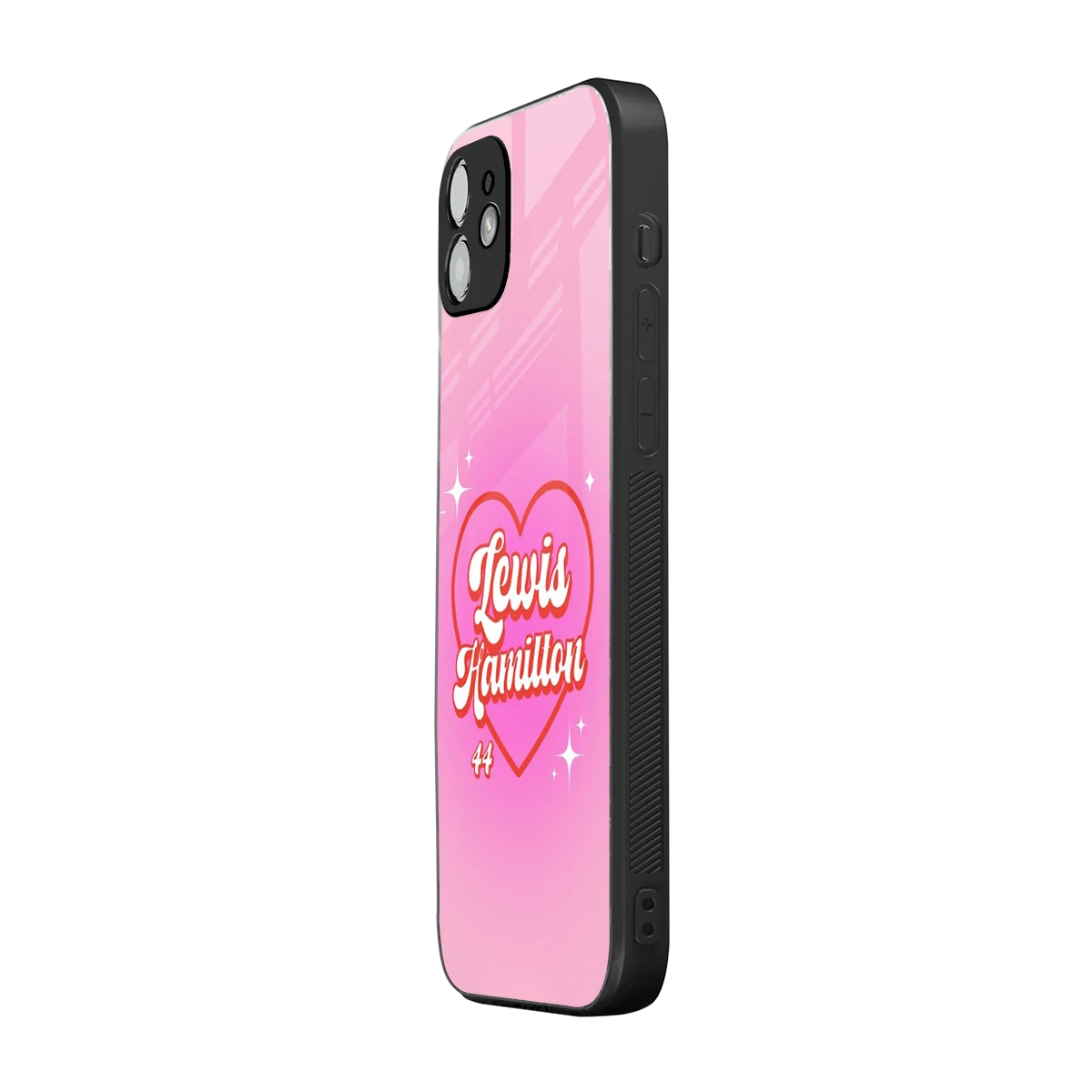 Lewis Hamilton iphone 12 mobile cover | shockproof glass phone case
