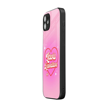 Lewis Hamilton iphone 12 mobile cover | shockproof glass phone case