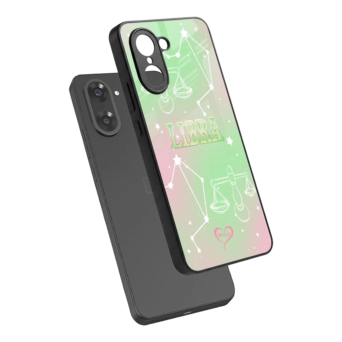 Libra Aura sleek oneplus nord ce5 5g cover with tempered glass back and TPU edges
