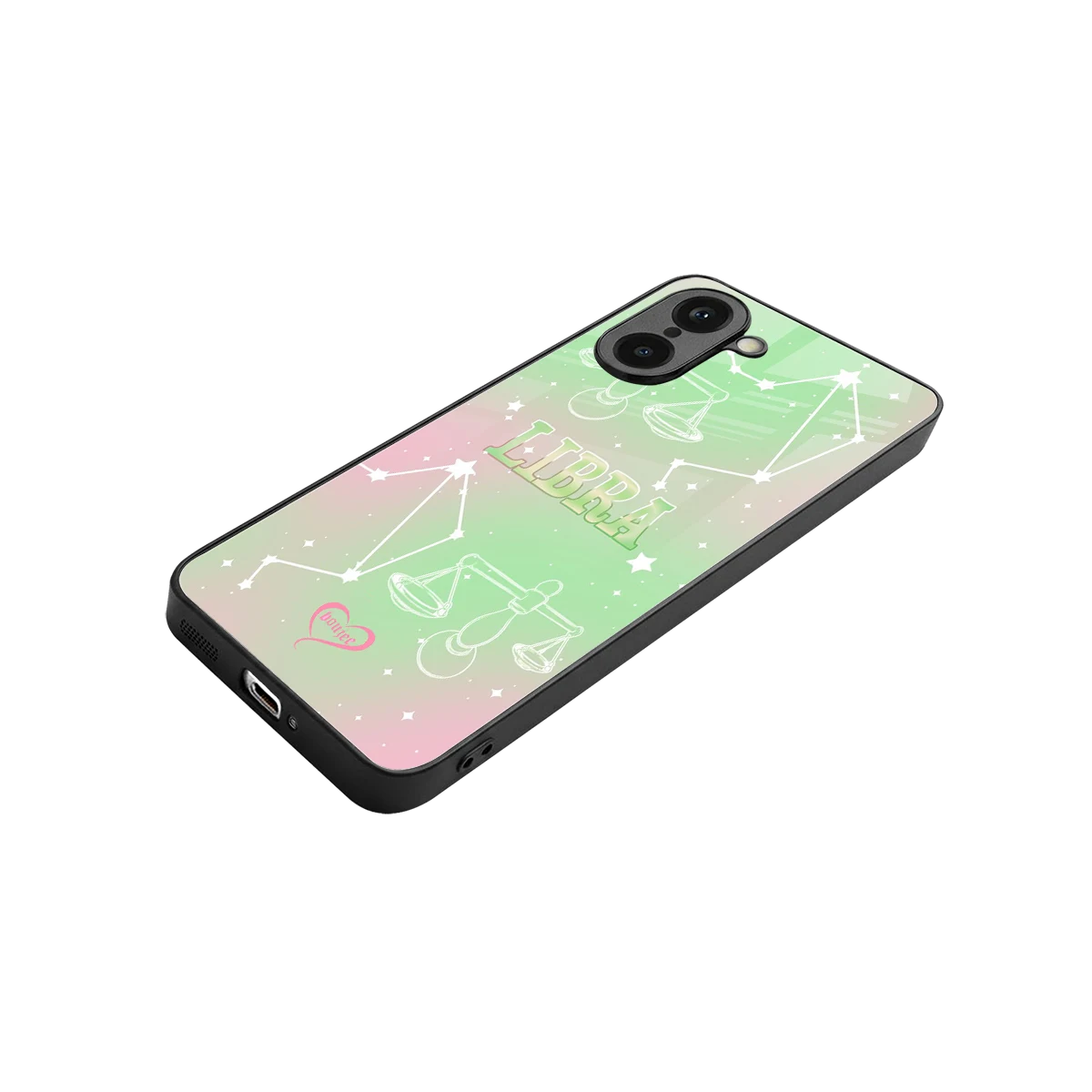 Libra Aura stylish phone case for oneplus nord ce5 5g | glossy glass and slim fit