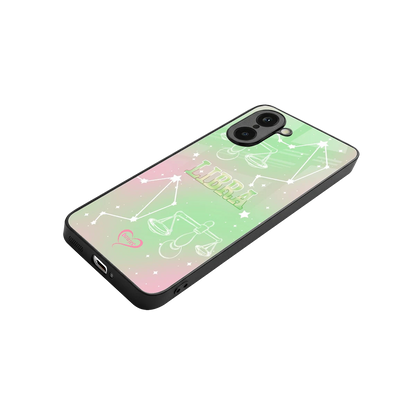 Libra Aura stylish phone case for oneplus nord ce5 5g | glossy glass and slim fit