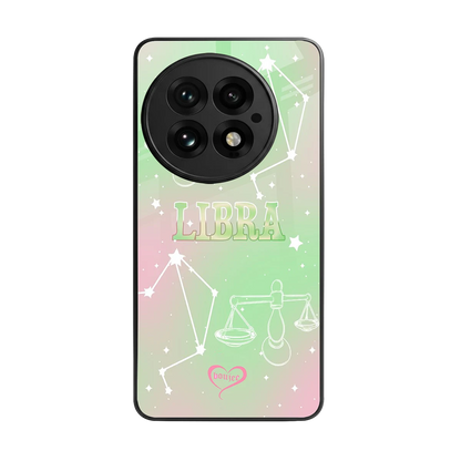 Libra Aura back phone cover | glass case for oneplus 13