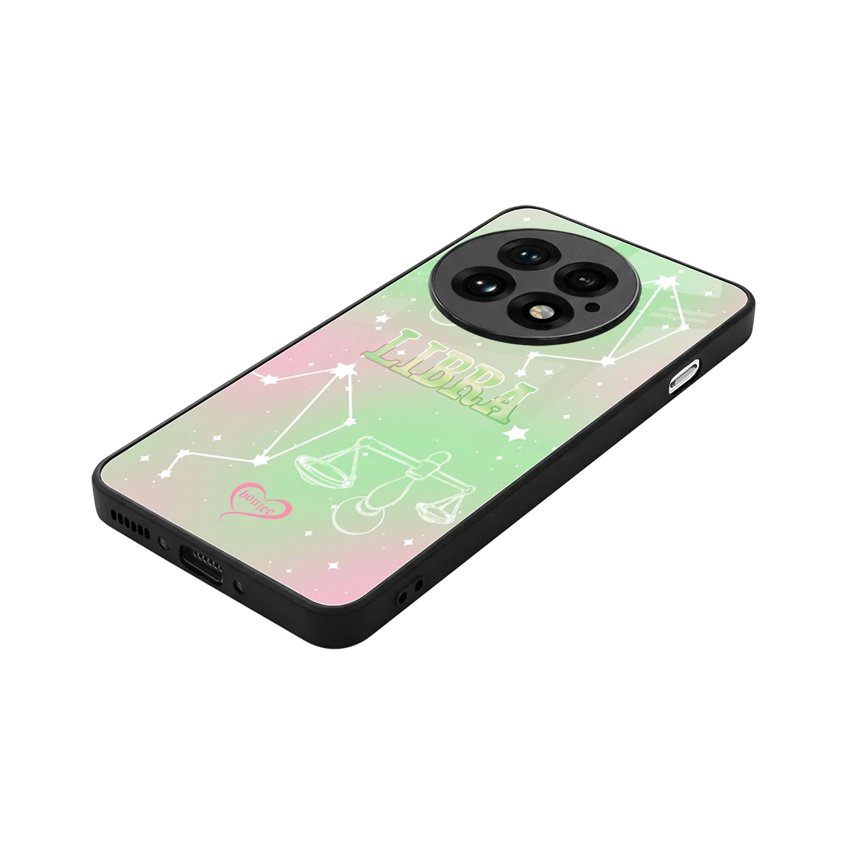 Libra Aura stylish phone case for oneplus 13 | glossy glass and slim fit