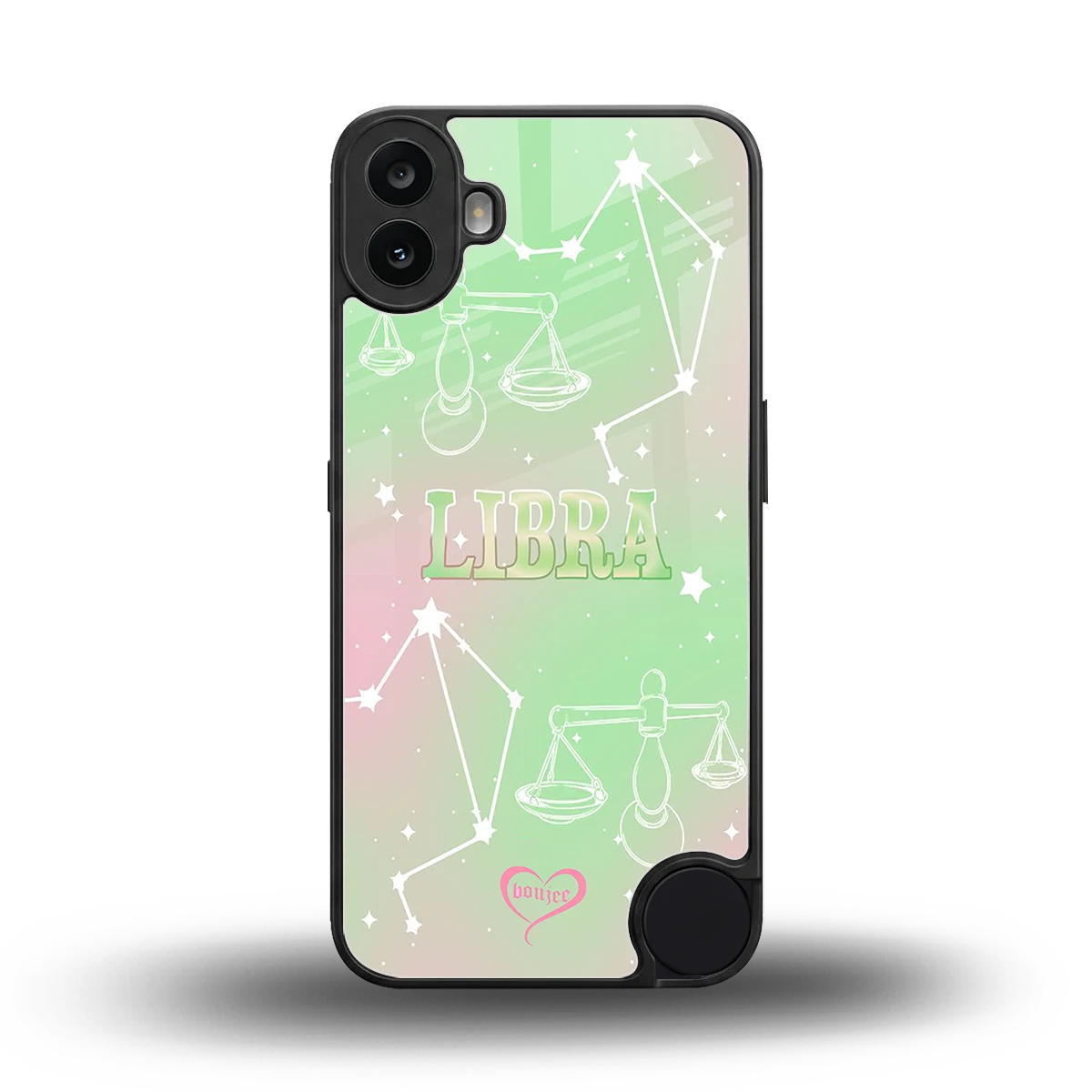 Libra Aura back phone cover | glass case for cmf nothing phone 1