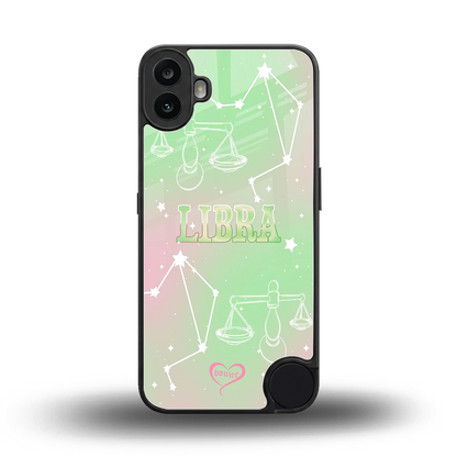 Libra Aura back phone cover | glass case for cmf nothing phone 1