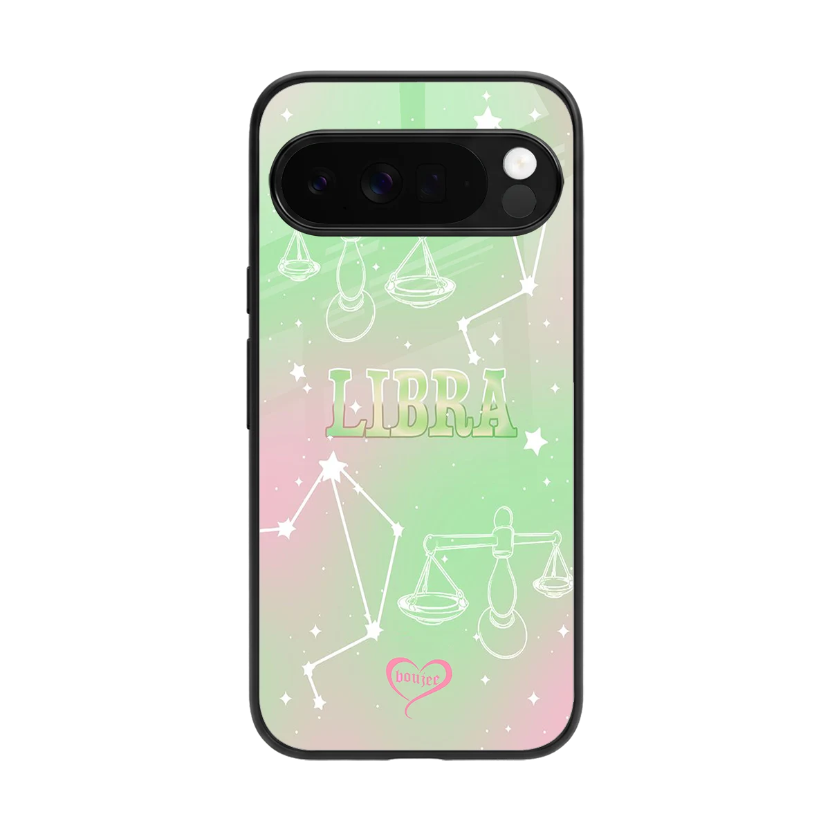 Libra Aura back phone cover | glass case for google pixel 10 pro xl