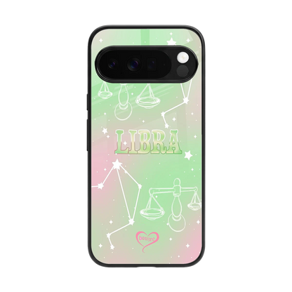 Libra Aura back phone cover | glass case for google pixel 10 pro xl