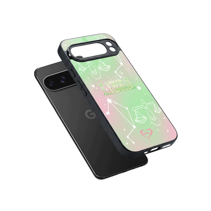 Libra Aura sleek google pixel 10 pro xl cover with tempered glass back and TPU edges