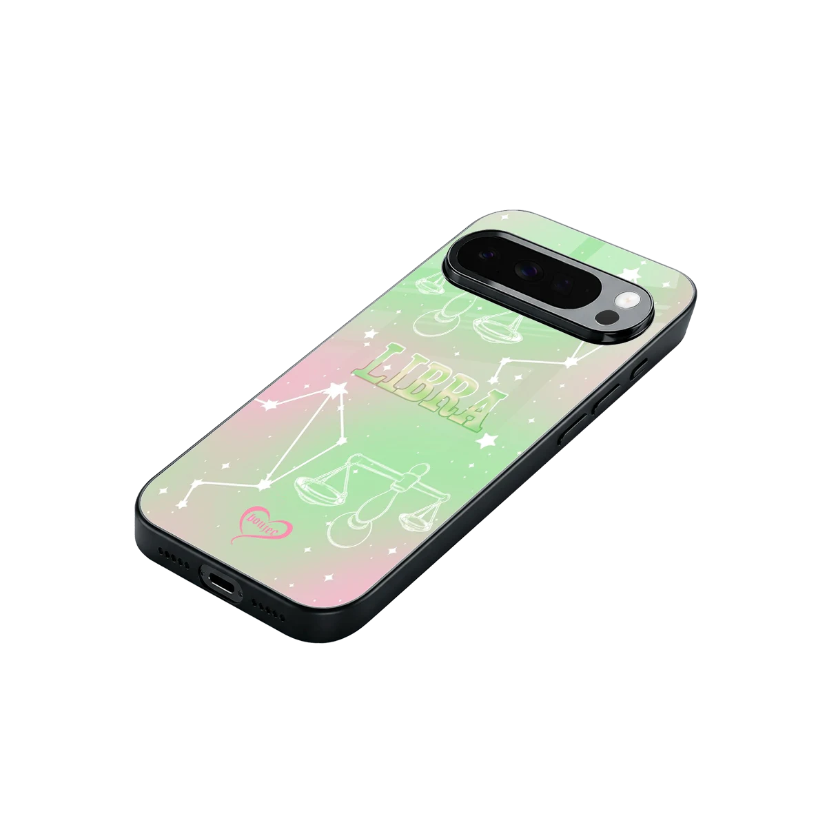 Libra Aura stylish phone case for google pixel 10 pro xl | glossy glass and slim fit
