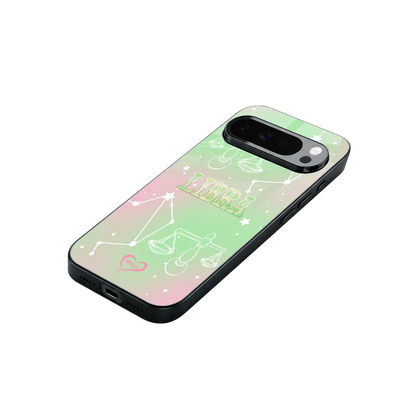 Libra Aura stylish phone case for google pixel 10 pro xl | glossy glass and slim fit