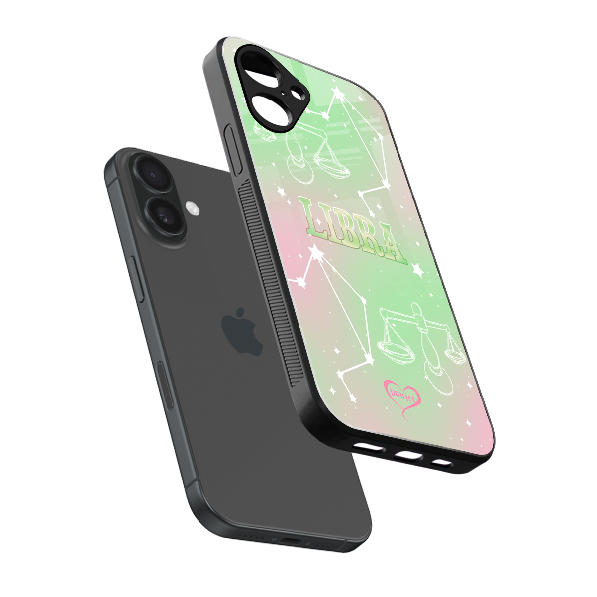 Libra Aura Phone Case for Iphone 16 | Glass Case