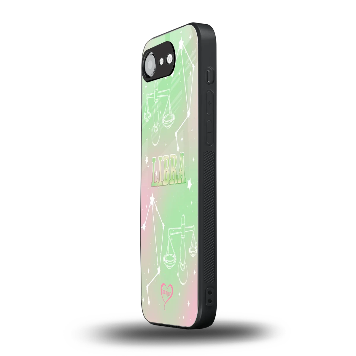 Libra Aura iphone 17e mobile cover | shockproof glass phone case