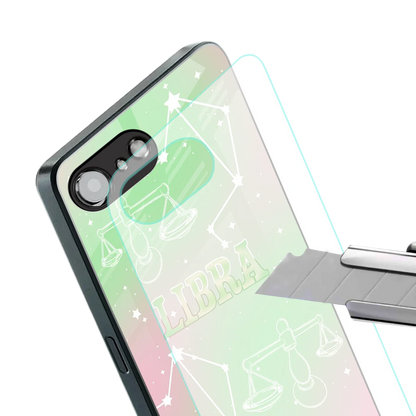 Libra Aura stylish phone case for iphone 17e | glossy glass and slim fit
