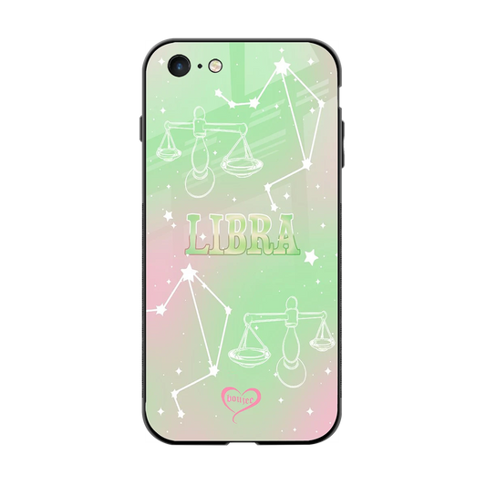 Libra Aura back phone cover | glass case for iphone 6