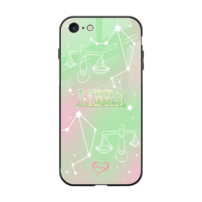 Libra Aura back phone cover | glass case for iphone 7