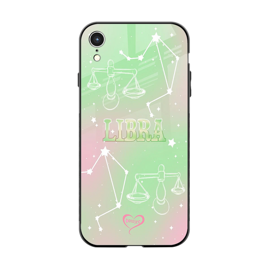 Libra Aura back phone cover | glass case for iphone xr