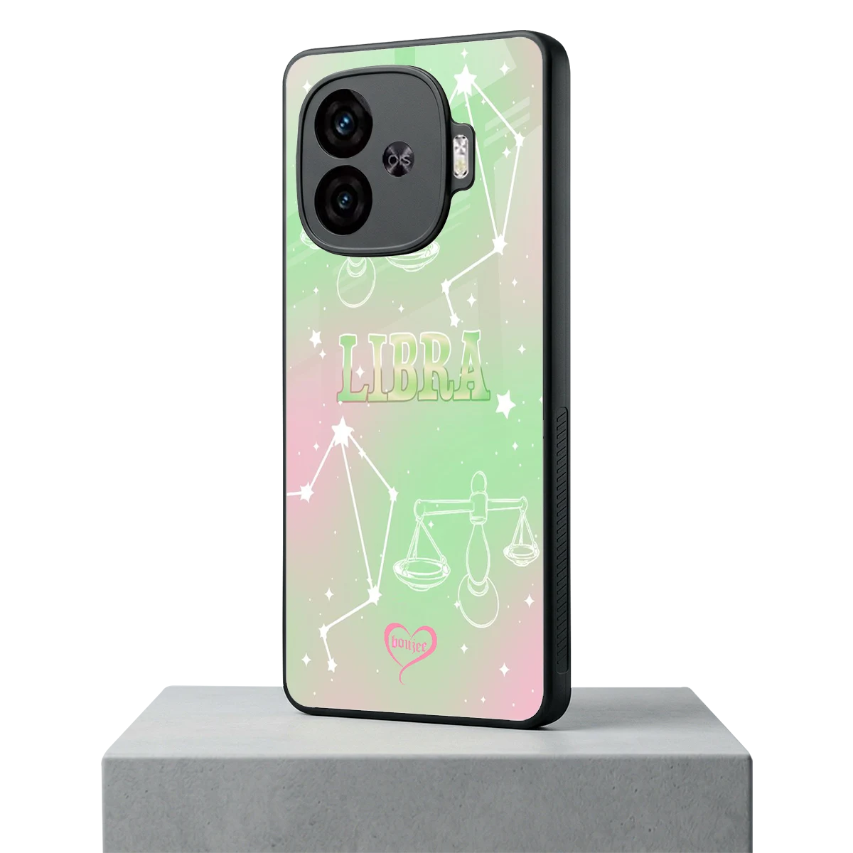 Libra Aura iqoo neo 10r 5g mobile cover | shockproof glass phone case